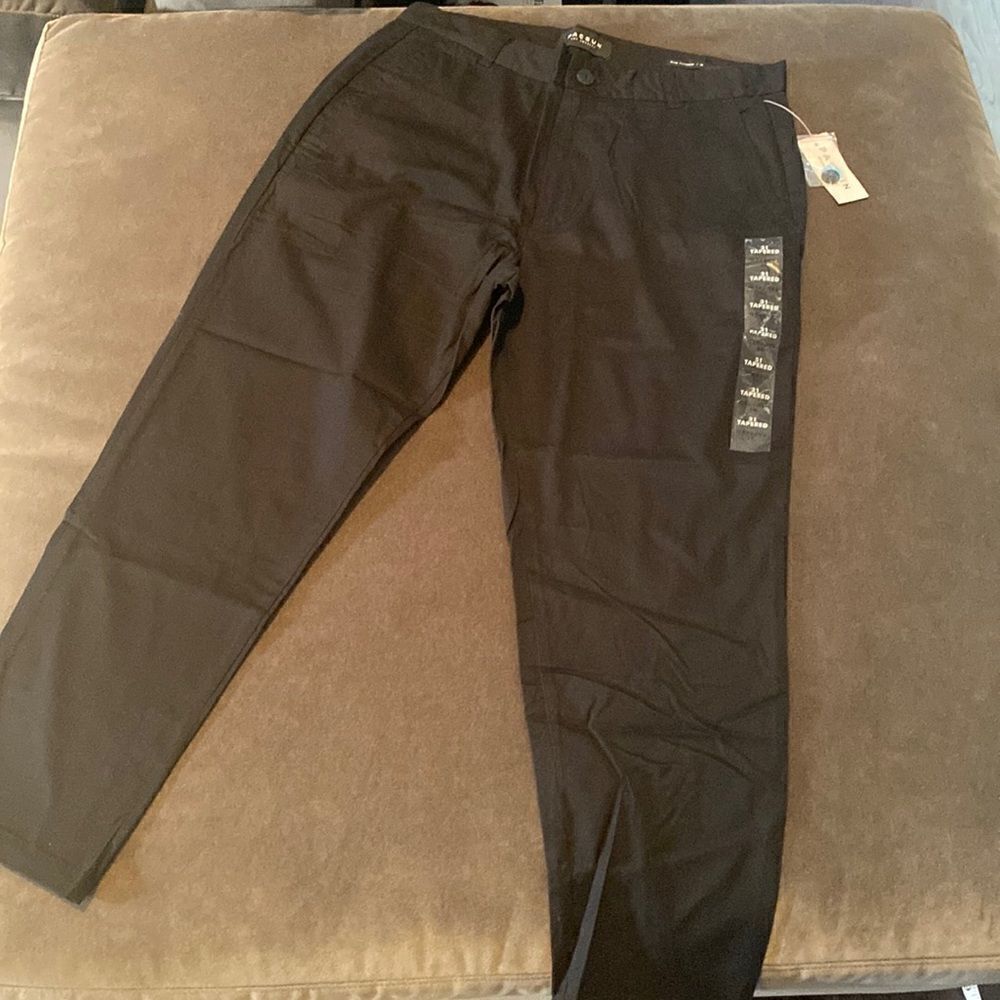 Pacsun Women’s Slim Tapered Pant Black 100% Cotton Size 31 NWT